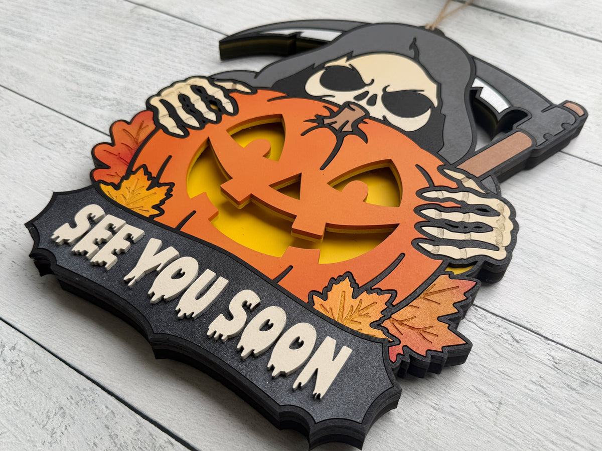 Halloween Character Door Hanger
