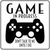Game in Progress Craft Kit