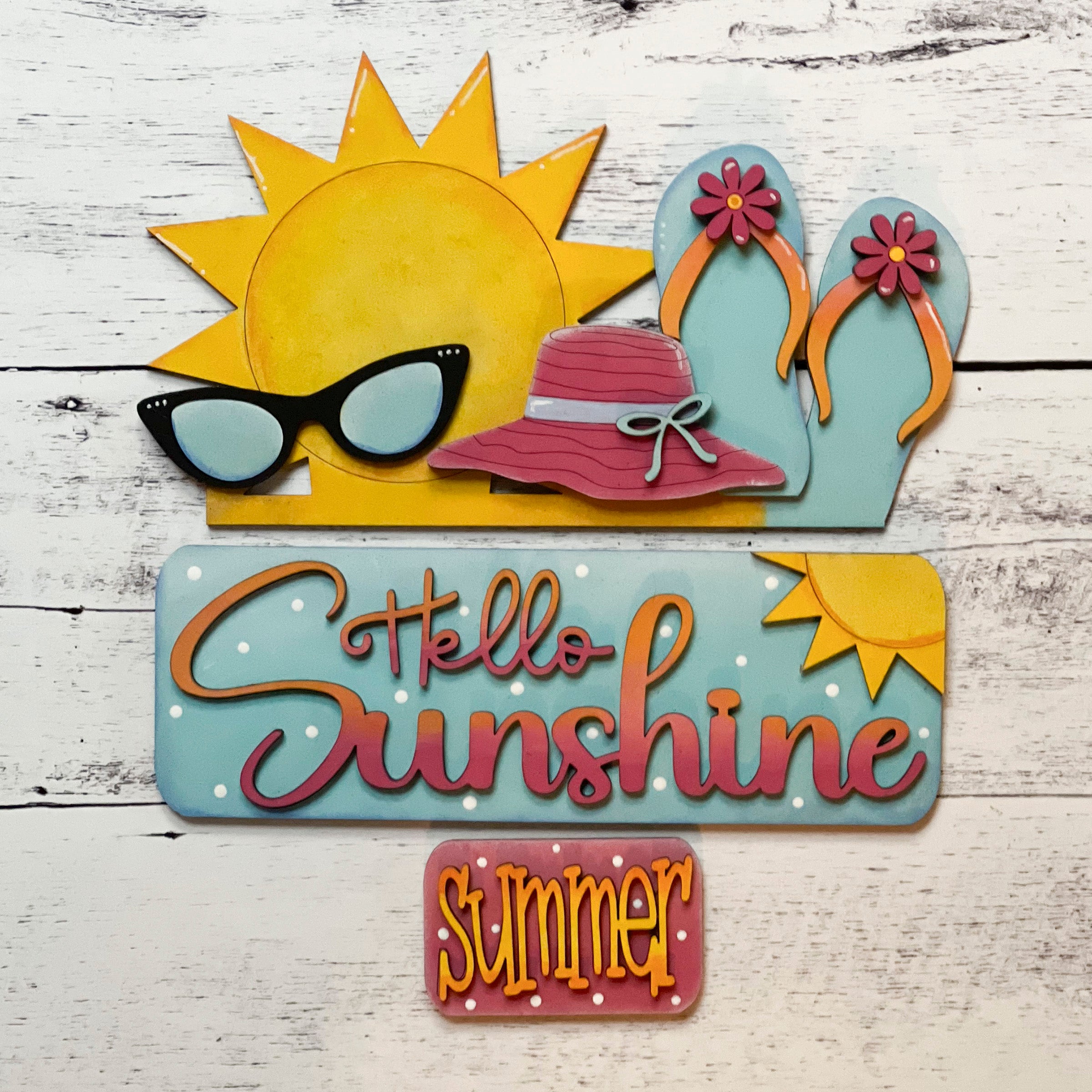 Hello Sunshine Truck Insert