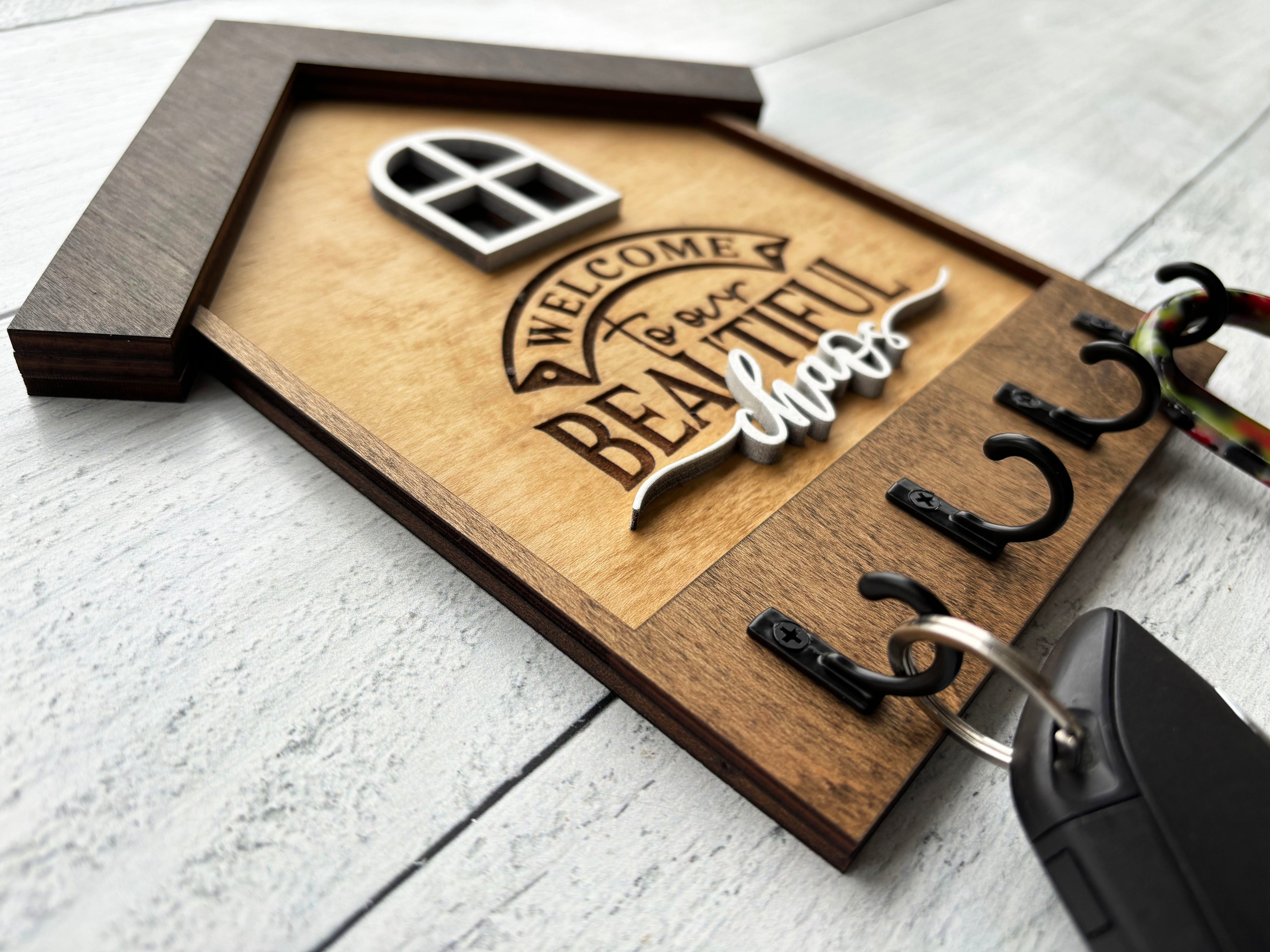 Welcome Home Key Organizer - Beautiful Chaos