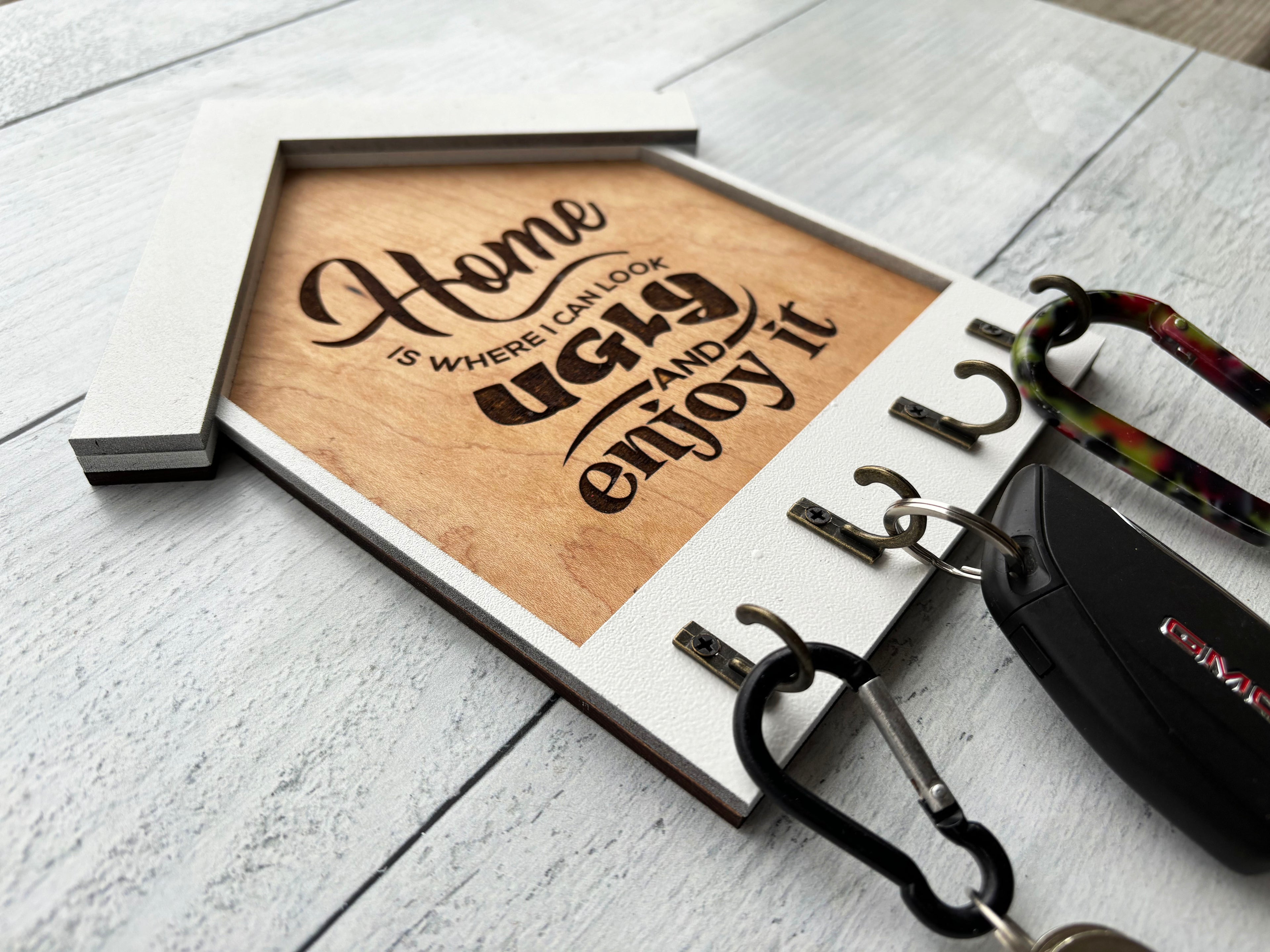 Welcome Home Key Organizer - Ugly Enjoy It