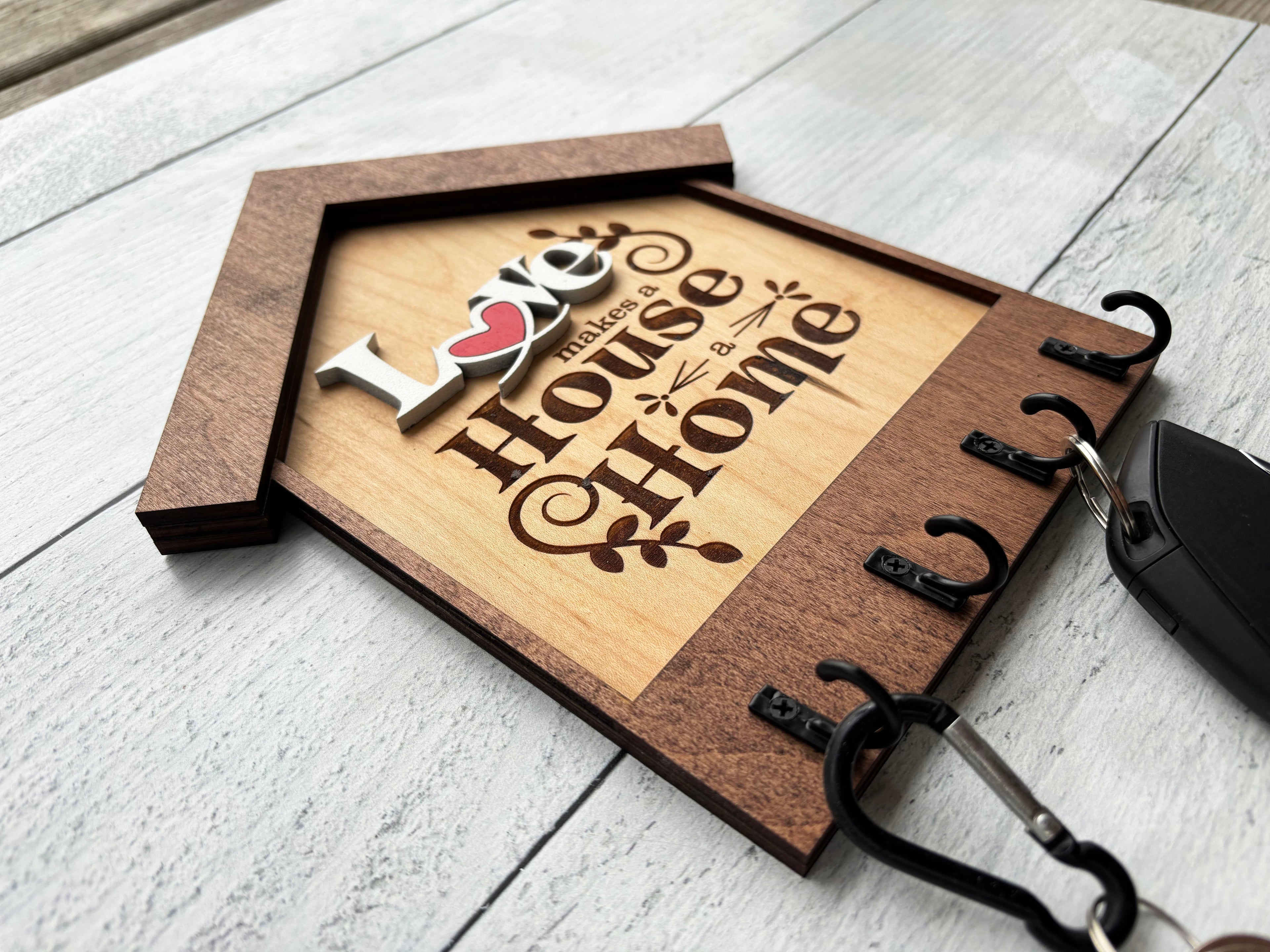 Welcome Home Key Organizer - Love House Home