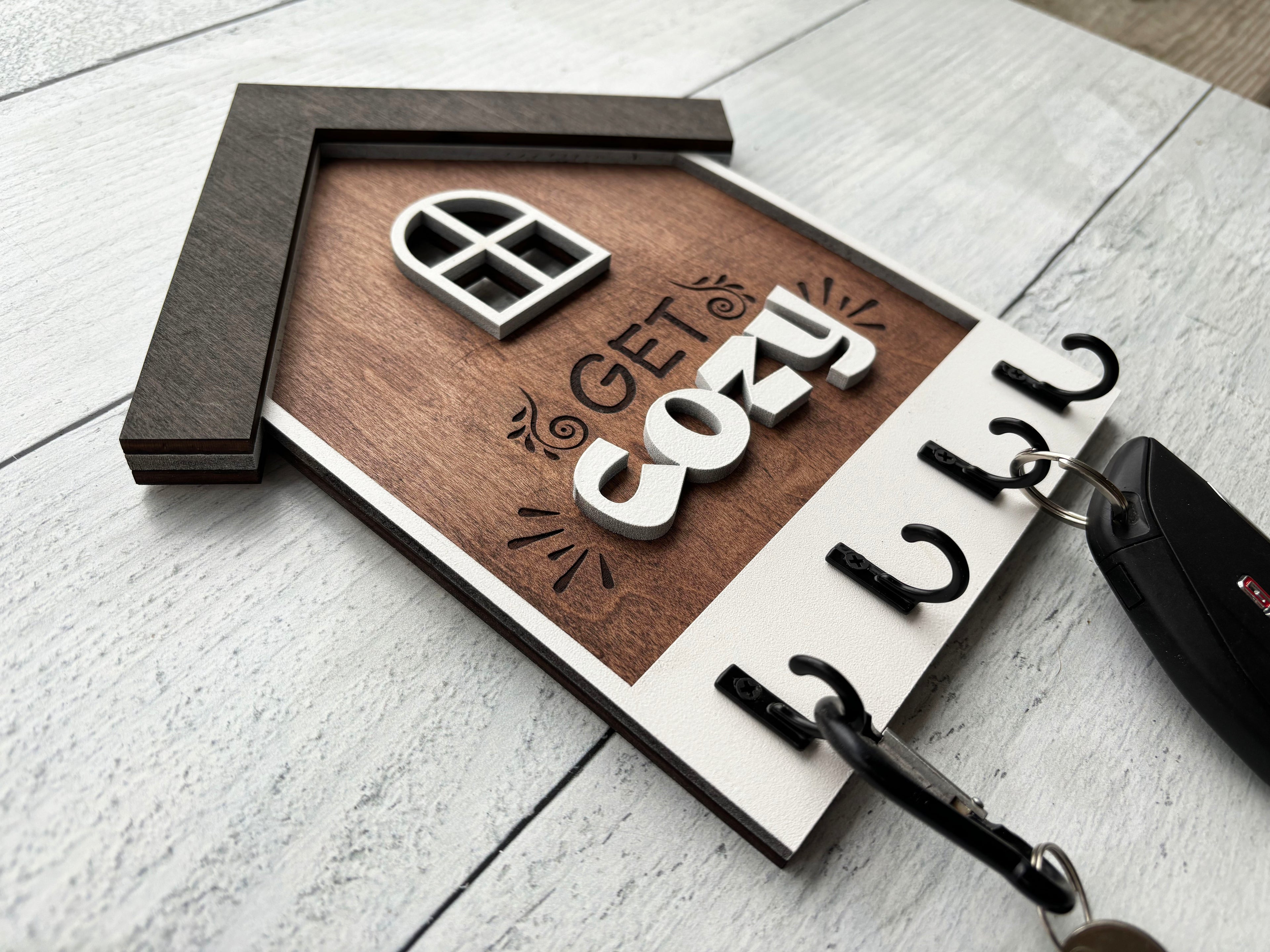 Welcome Home Key Organizer - Get Cozy