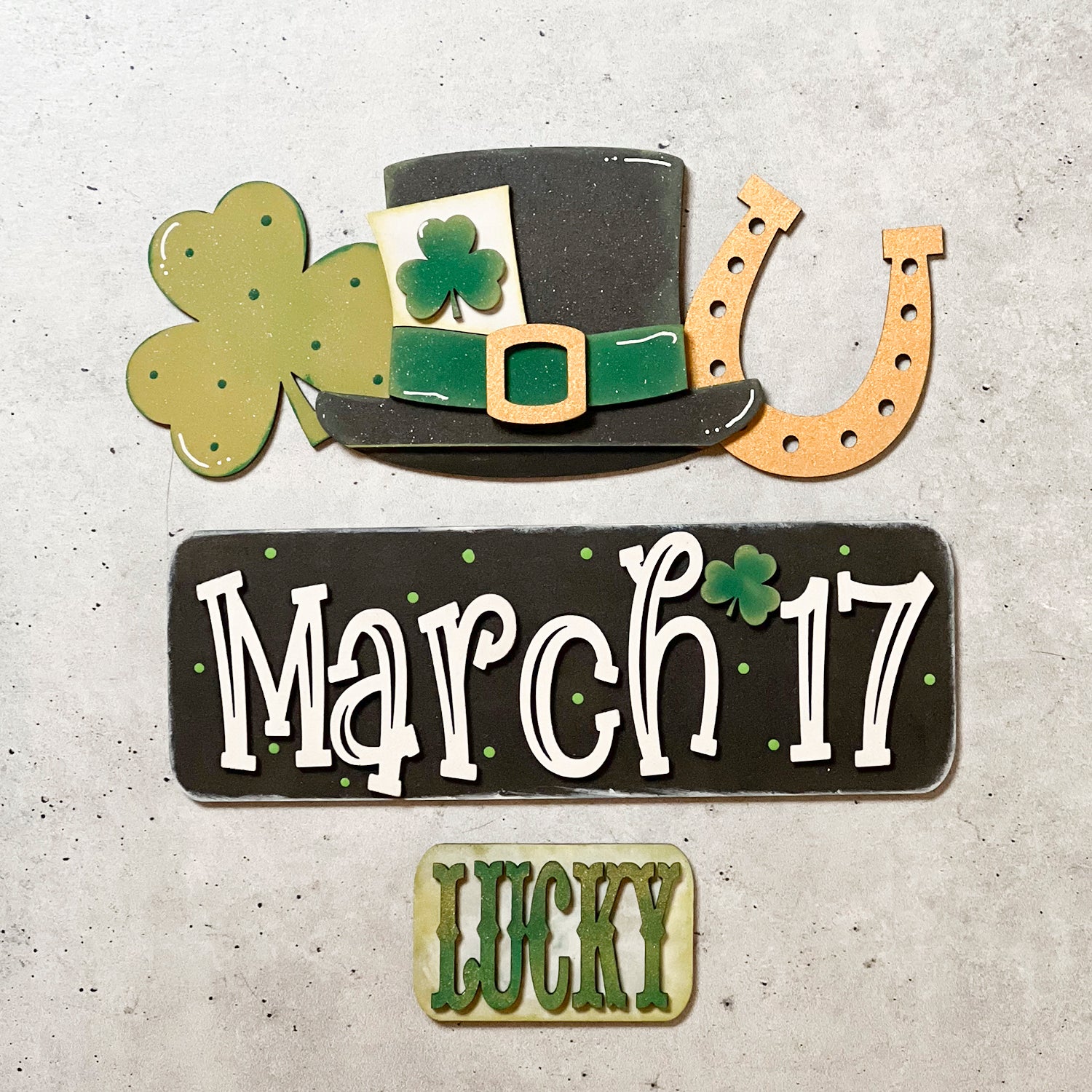 March 17th St Patty's Day Truck Insert