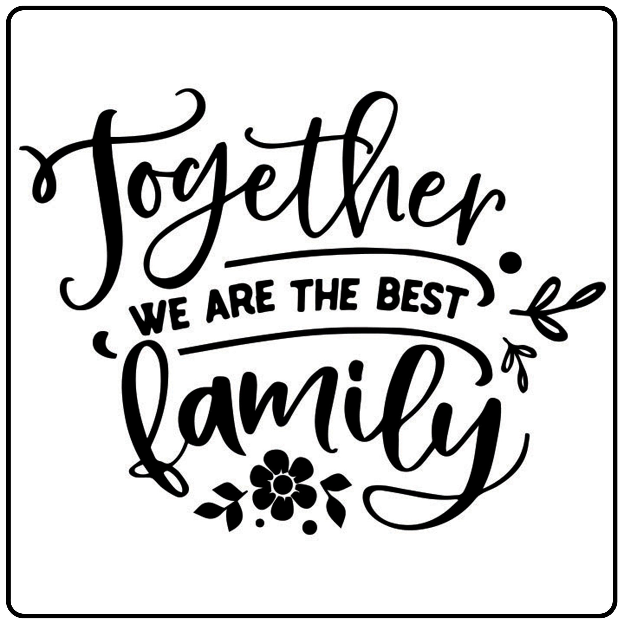 Together we are the best Family Craft Kit