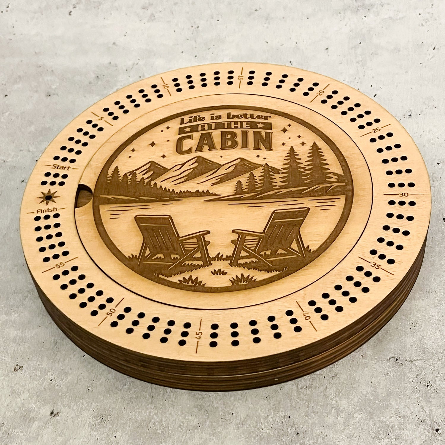 Personalized Cribbage Boards