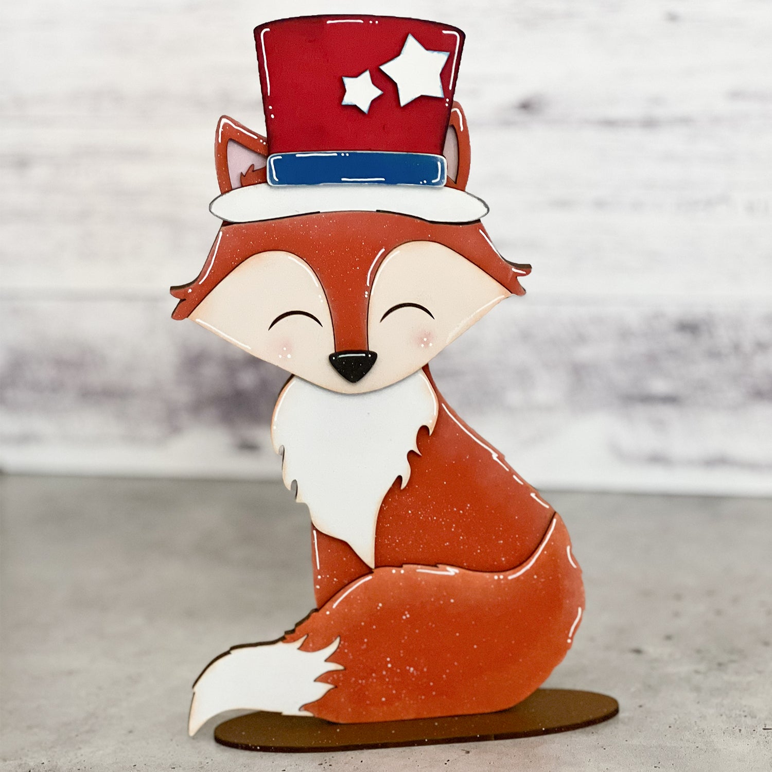 Fox w Interchangeable Hats