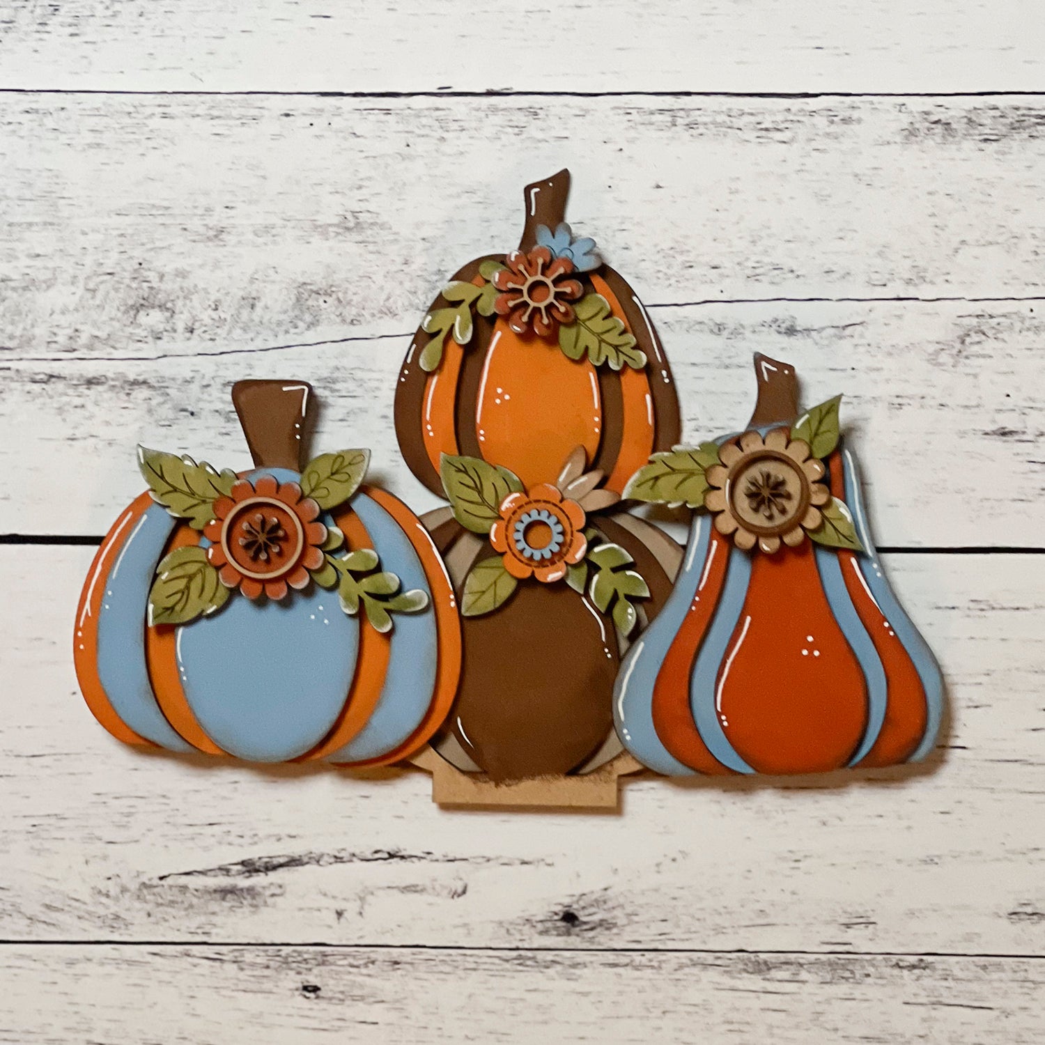 Fall Pumpkin Basket Insert