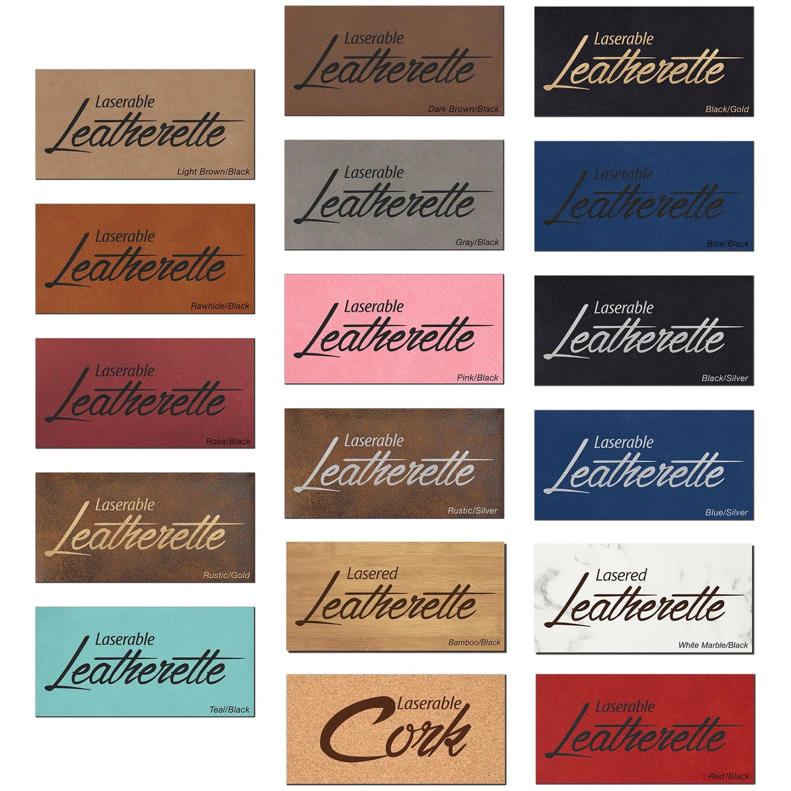 Personalized 8" x 8" Leatherette Phone Charging Mat