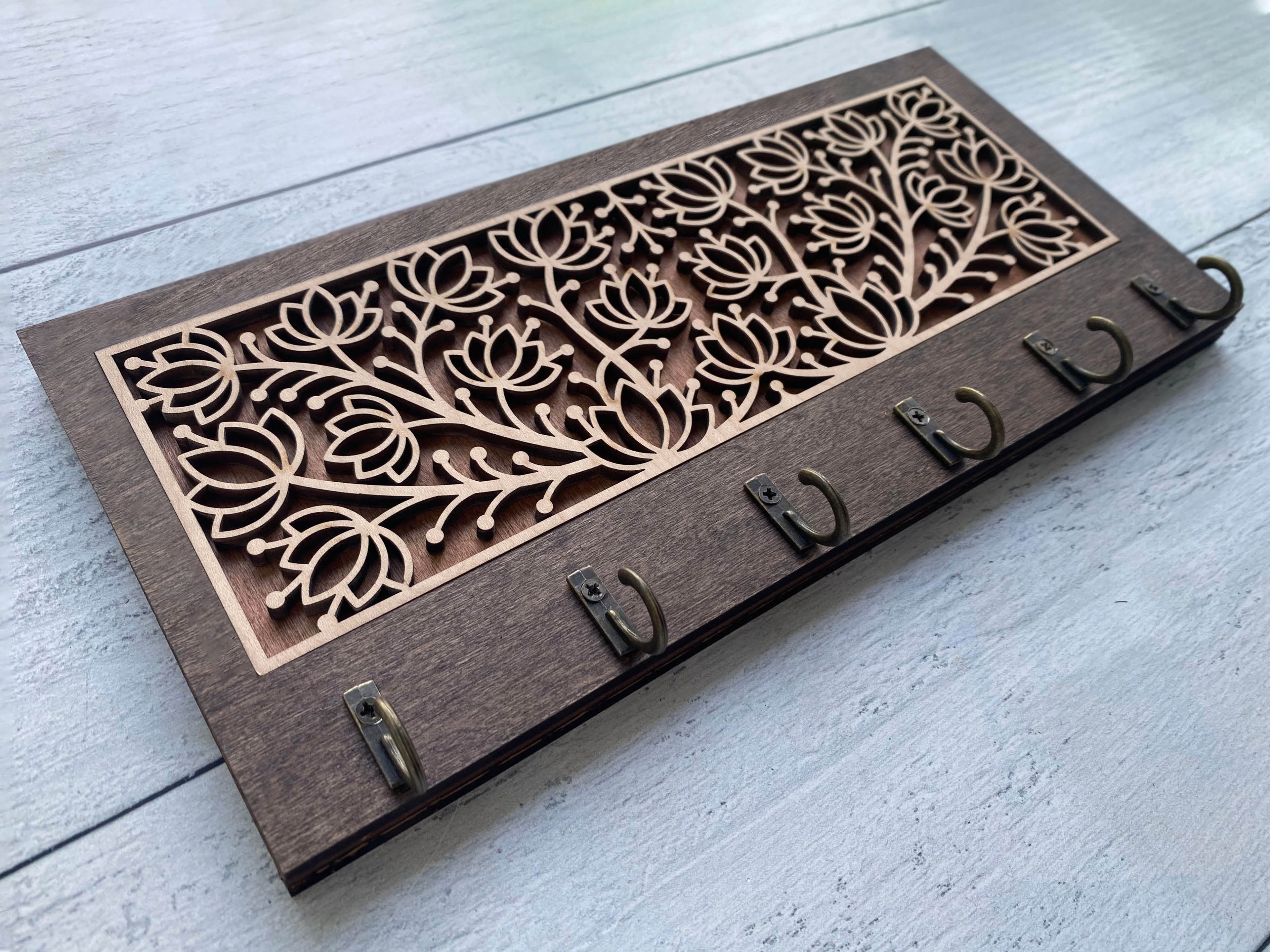 Artisan Key Organizer DIY Kit - Floral 3