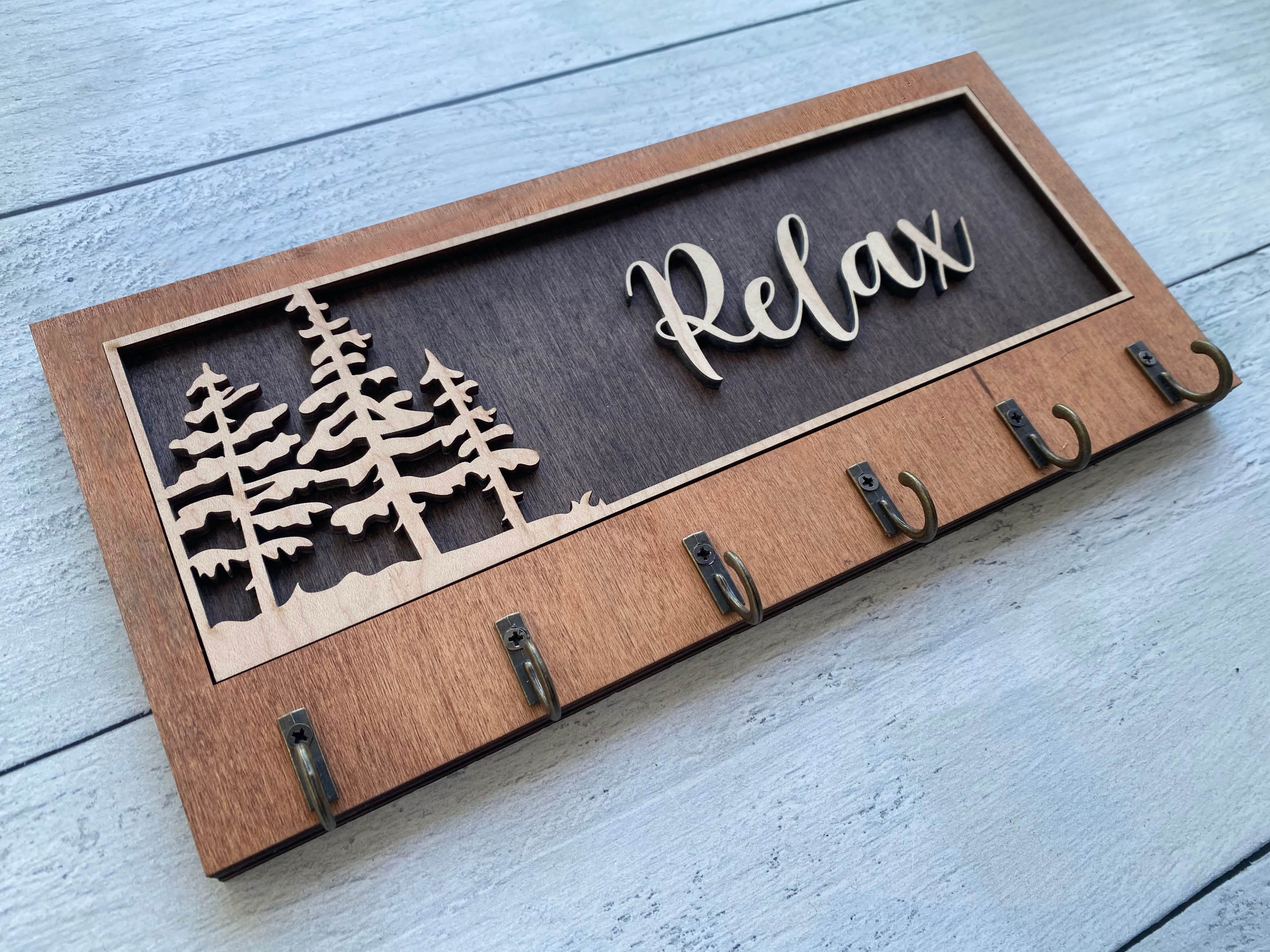 Artisan Key Organizer DIY Kit - Trees