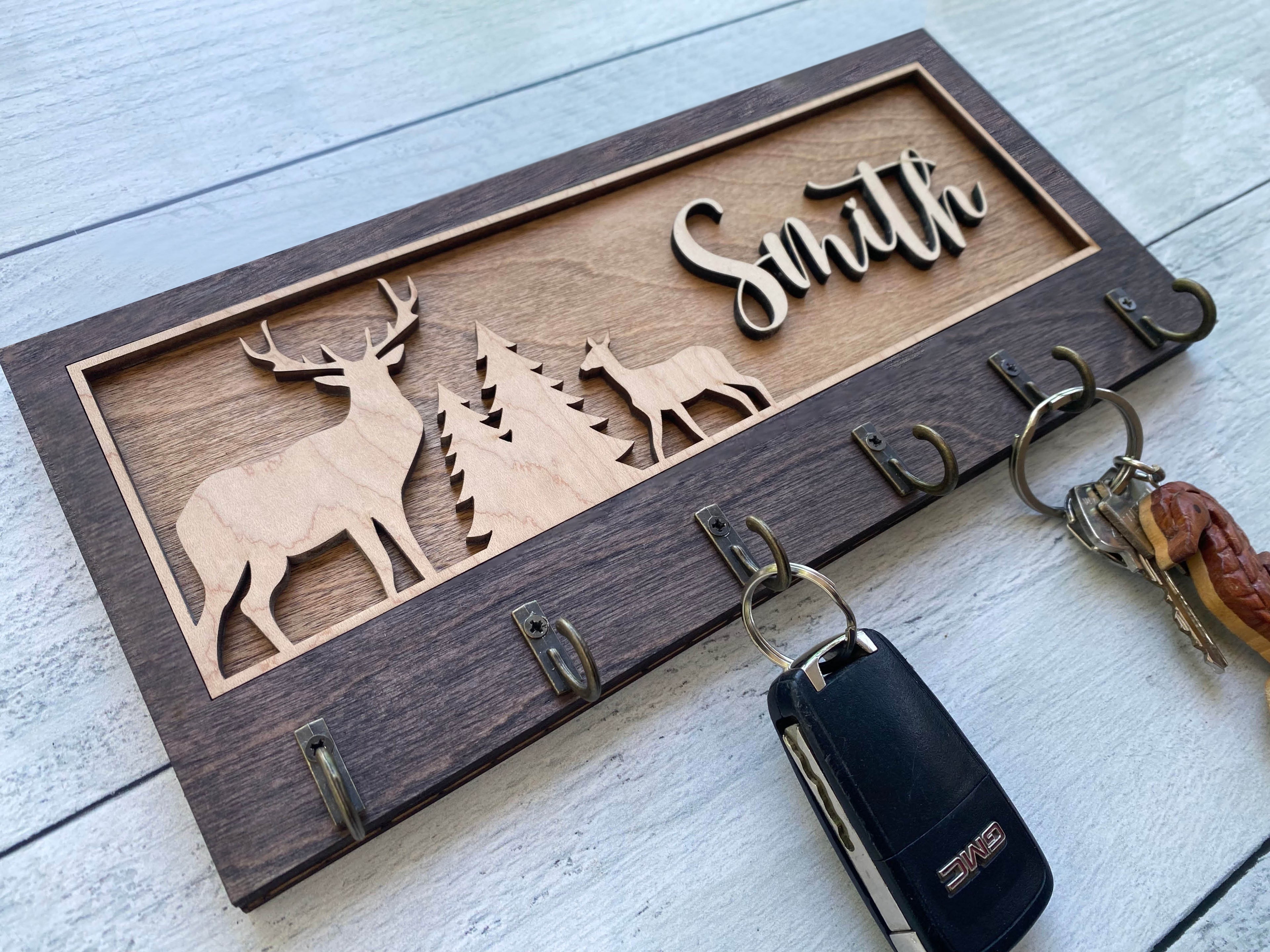 Artisan Key Organizer DIY Kit - Deer