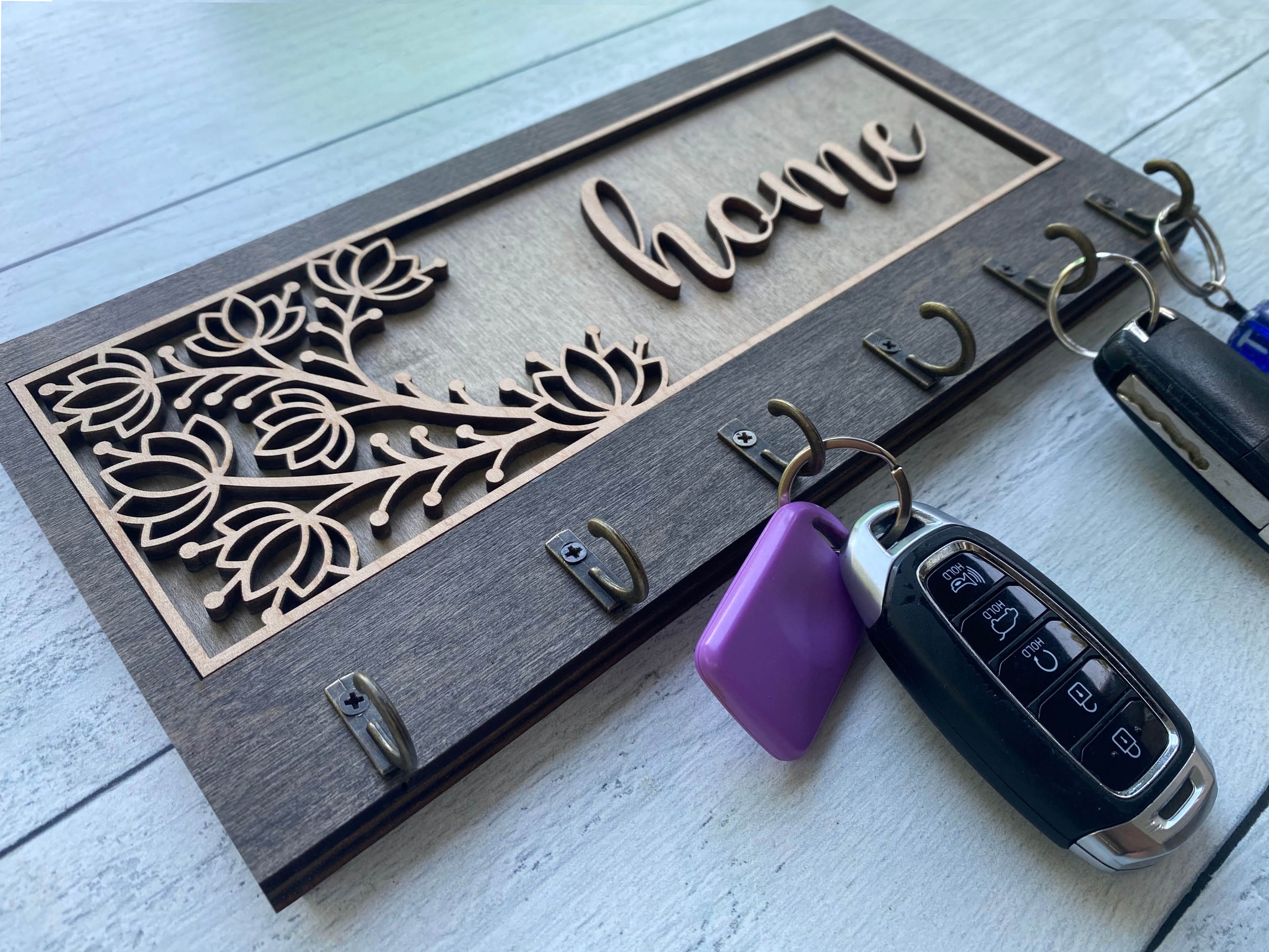 Artisan Key Organizer DIY Kit - Floral