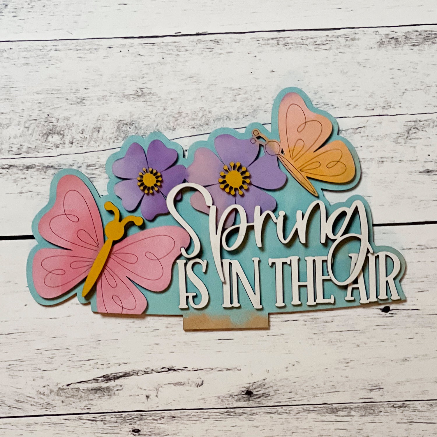 Spring is in the Air Basket Insert