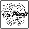 There's not a word yet for old friends Craft Kit