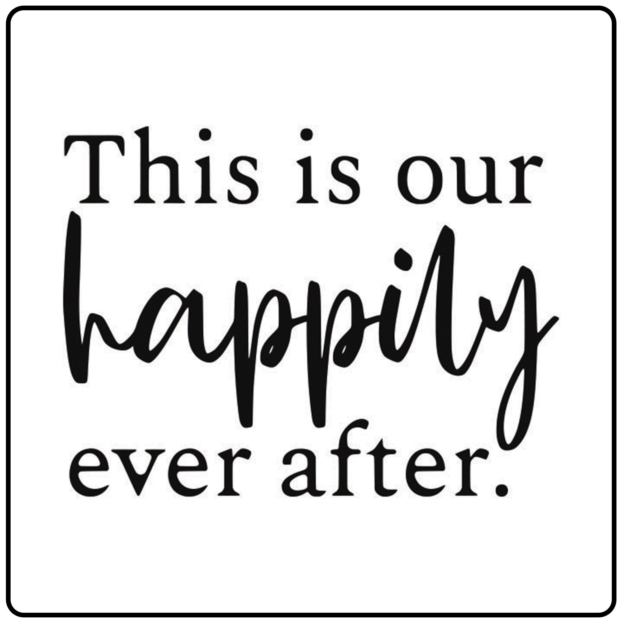 This is our happily ever after Craft Kit