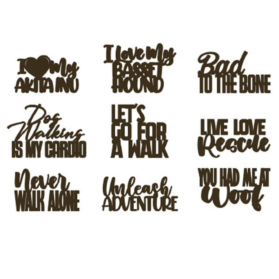 Dog Leash Holder - Husky